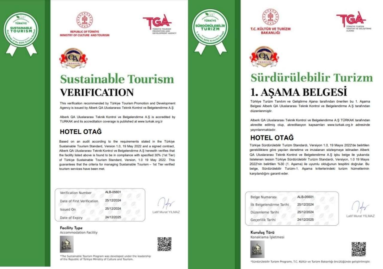 Hotel Otag Stambuł Zewnętrze zdjęcie
